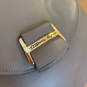 Etienne Aigner Soft Gray Cross Body Purse